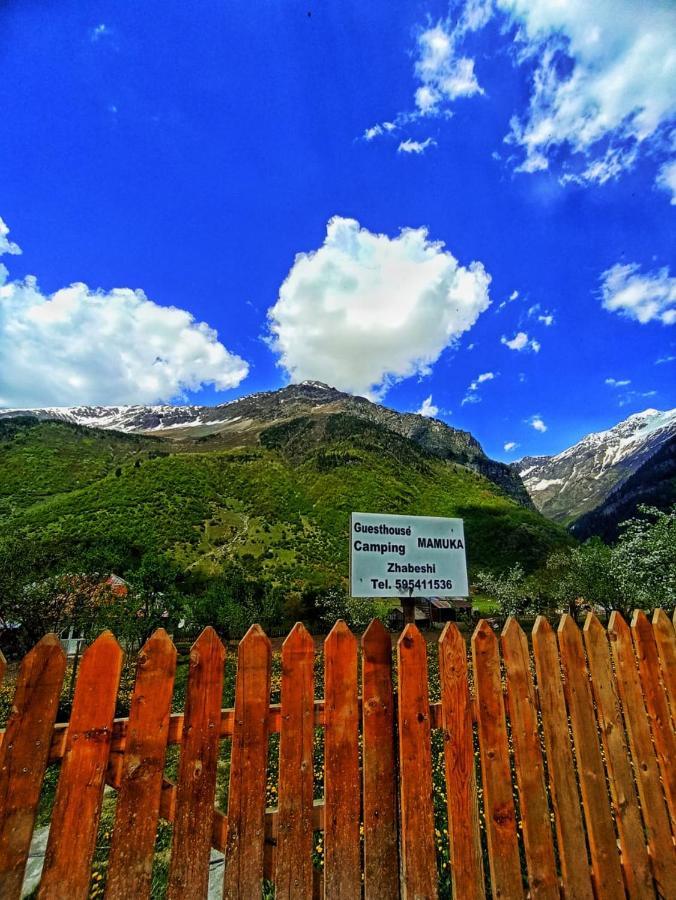 Guesthouse Mamuka Zhabesh Zhabeshi Kültér fotó