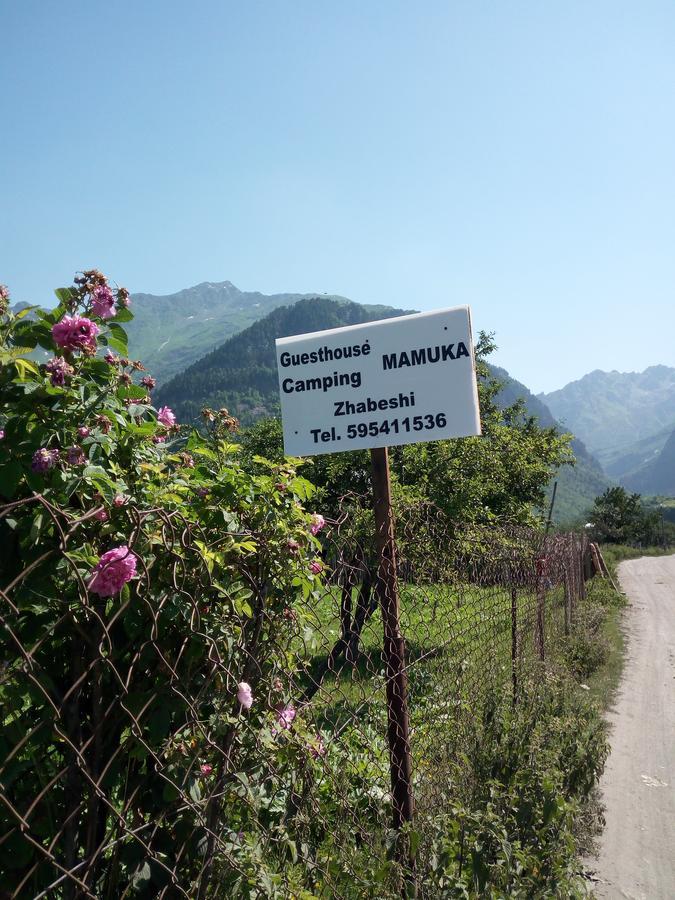 Guesthouse Mamuka Zhabesh Zhabeshi Kültér fotó